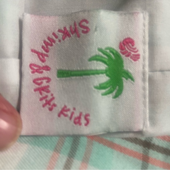 Boys set of 3 romper sets Plaid and Navy Kids Set - Picture 7 of 16